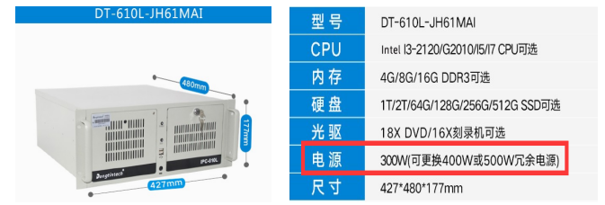 工控機(jī)配GTX1050或者以上顯卡電源為何必須是400W或者以上呢？