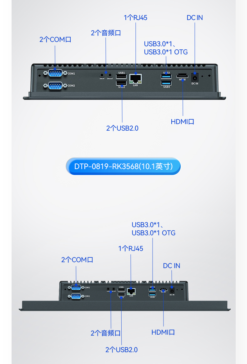 無風扇工業(yè)平板電腦,寬溫運行IP65防護,DTP-0819-RK3568.jpg