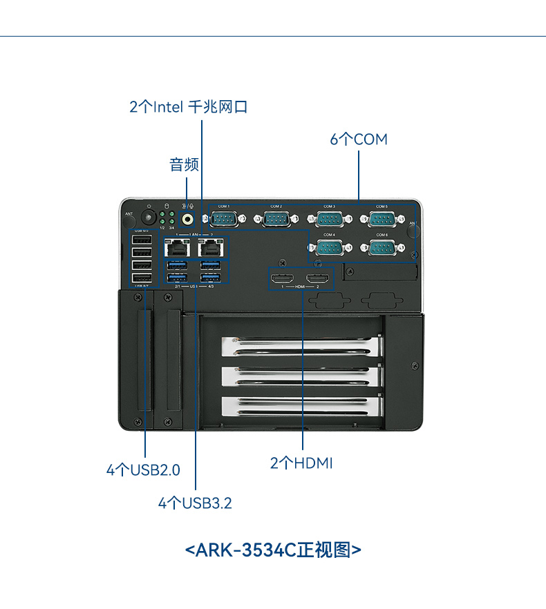 研華科技工控機(jī),車載嵌入式工控主機(jī),ARK-3534B.jpg