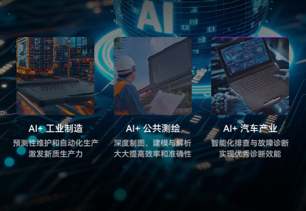 AI賦能三防加固筆記本電腦，這些場(chǎng)景它都能打！